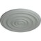 Ekena Millwork Carton Smooth Ceiling Medallion (Fits Canopies up to 9 1/8"), 29 1/8"OD x 1 1/2"P, Primed White CM29CA - alternate 2
